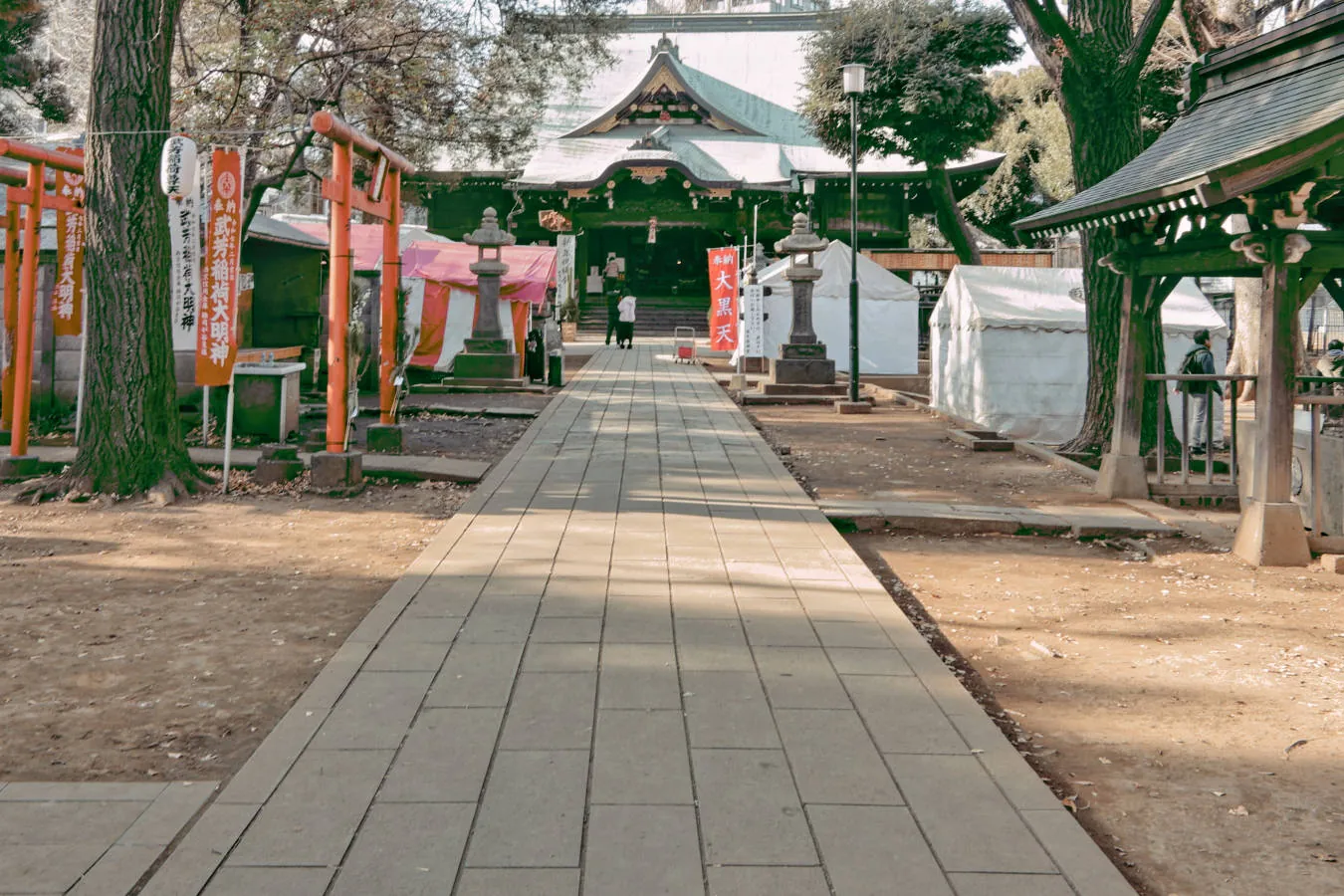 鬼子母神堂(豊島区)=Kshibojindo, Toshima Tokyo Architectural mix of Shito and Buddhism