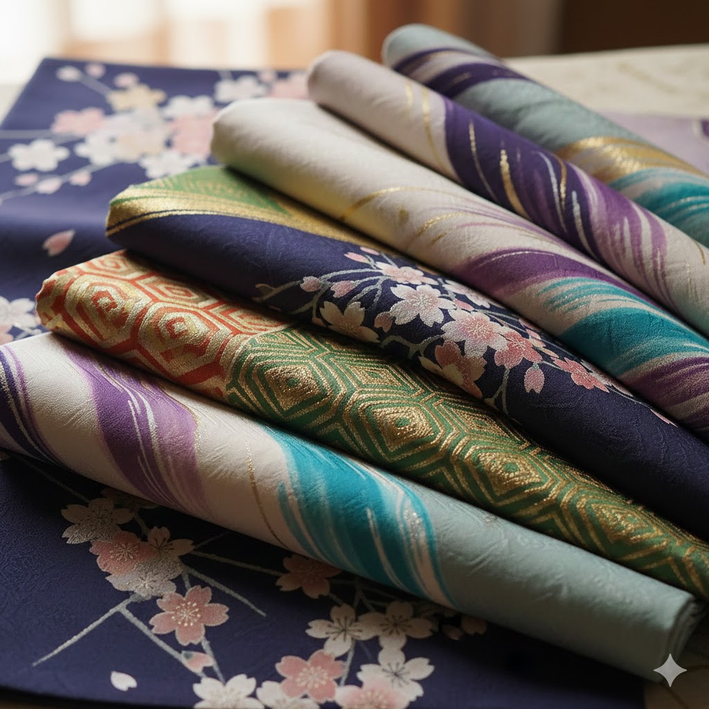 着物　Kimono Fabrics